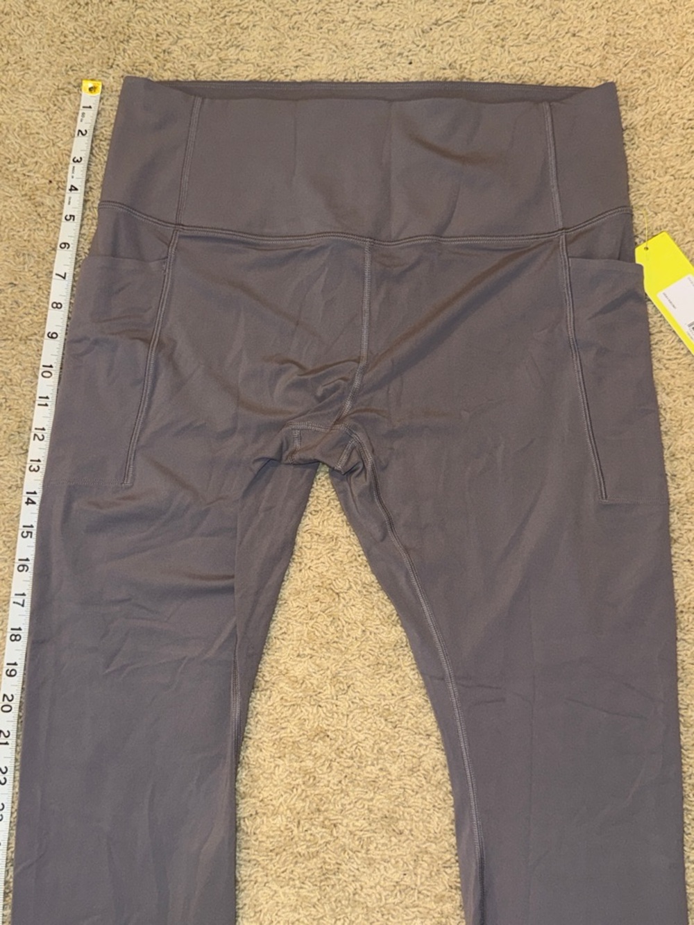 all in motion Gray High-Waist Leggings with Side Pockets - Picture 5 of 12